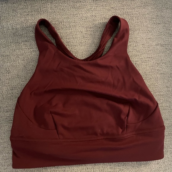*maroon* Wunder Train Longline bra - Picture 3 of 3